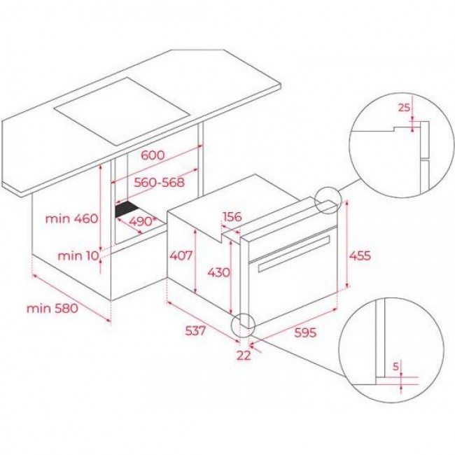 Teka HLC 8440 C BK (111160012)