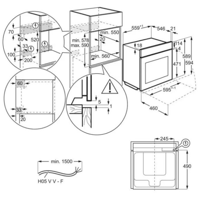 Electrolux KOEBP39WX