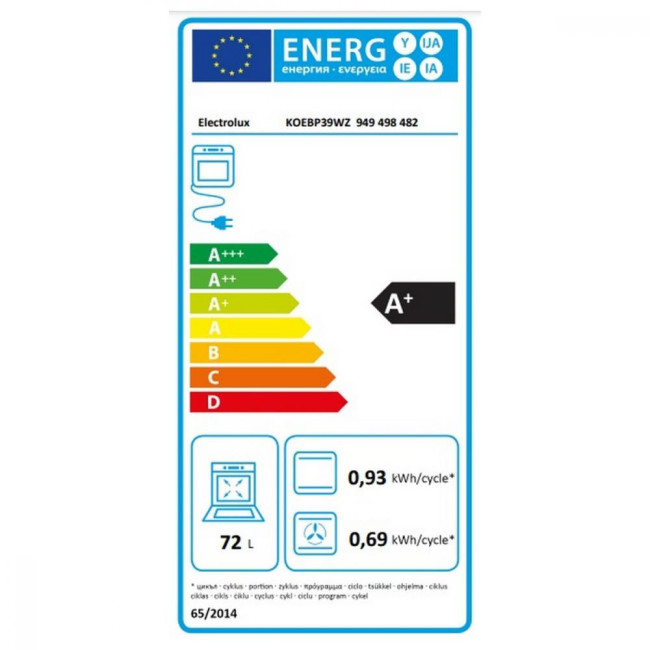 Electrolux KOEBP39WZ