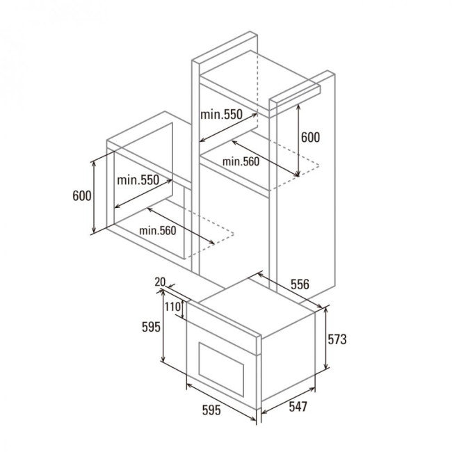 Cata MDS 7208 WH (07001005)