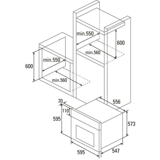 Cata MDS 7208 WH (07001005)