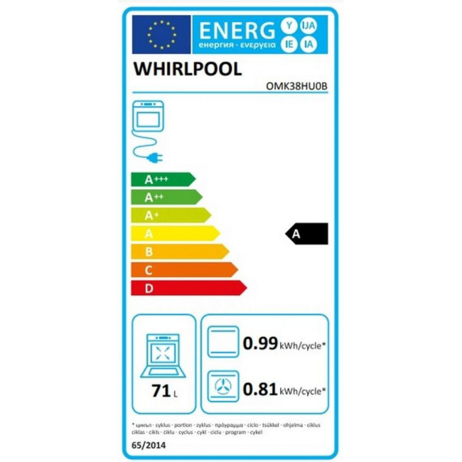 Духовой шкаф Whirlpool OMK38HU0B