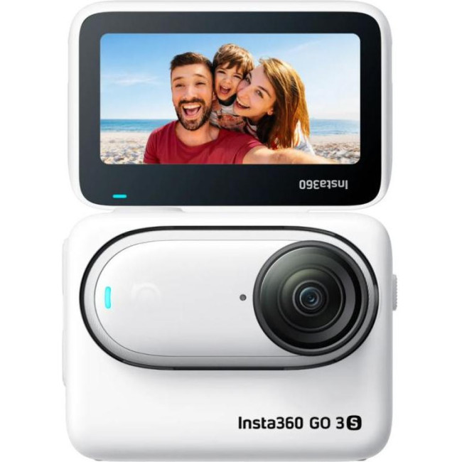 Экшн-камера Insta360 GO 3S 4K Standard Bundle 128GB White (CINSAATA_GO3S04)