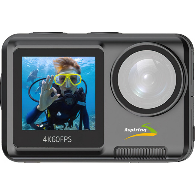 Экшн-камера Aspiring Repeat 4 Ultra HD 4K Dual Screen (86ASZE21PB)