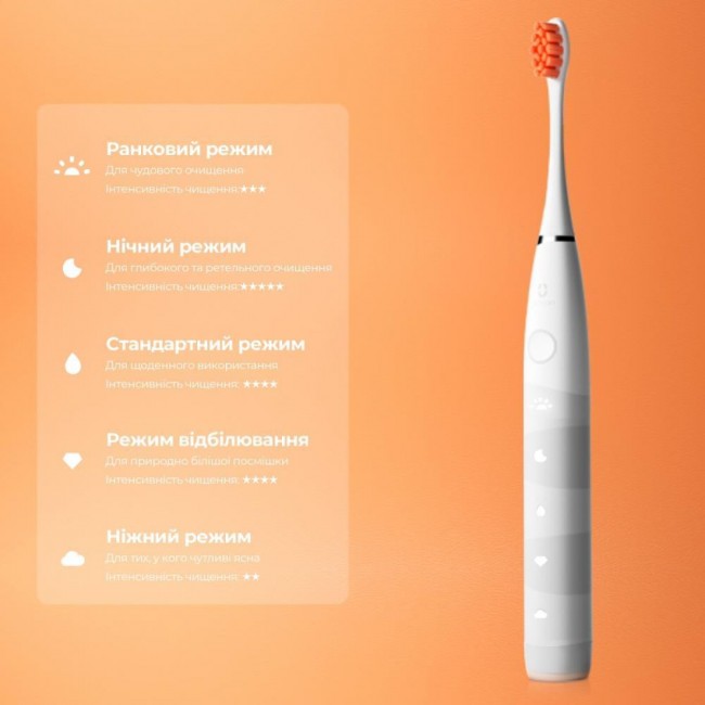 Oclean Flow S Sonic Electric Toothbrush White (6970810552959)