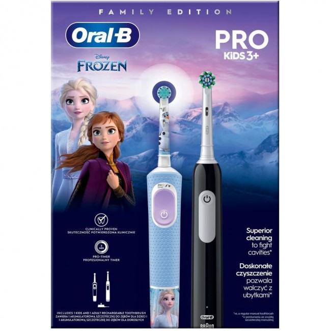 Oral-B Pro Series 1 D305.513.3 + Pro Kids D103.413.2K Frozen (Family Edition)