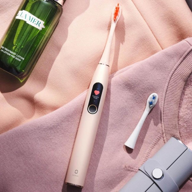 Oclean X Pro Digital Set Electric Toothbrush Champagne Gold (6970810552577)