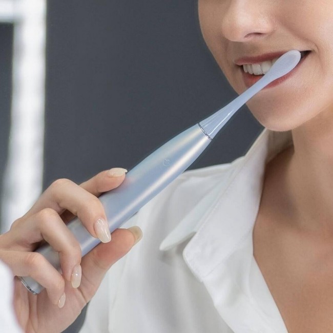Oclean X Pro Digital Set Electric Toothbrush Glamour Silver (6970810552584)