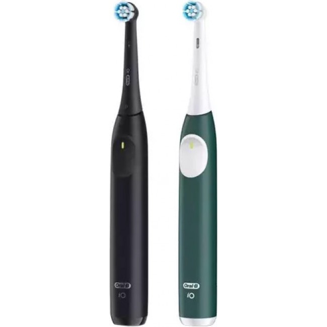 Oral-B iO Series 2 DUO Night Black + Forest Green iOS2d.2ZZ9.0