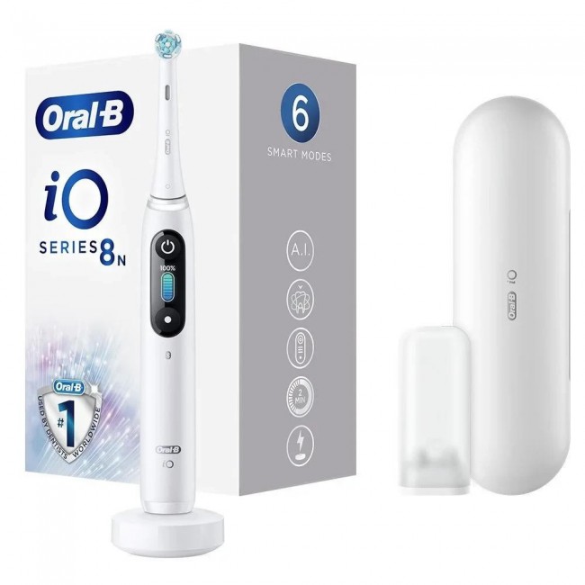 Oral-B iO Series 8 iOM8.1A1.1BD White Alabaster