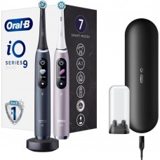 Oral-B iO Series 9 Duo Black Onyx/Rose Quartz
