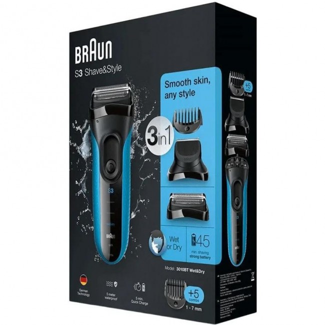 Braun Series 3 Shave&Style 3010BT
