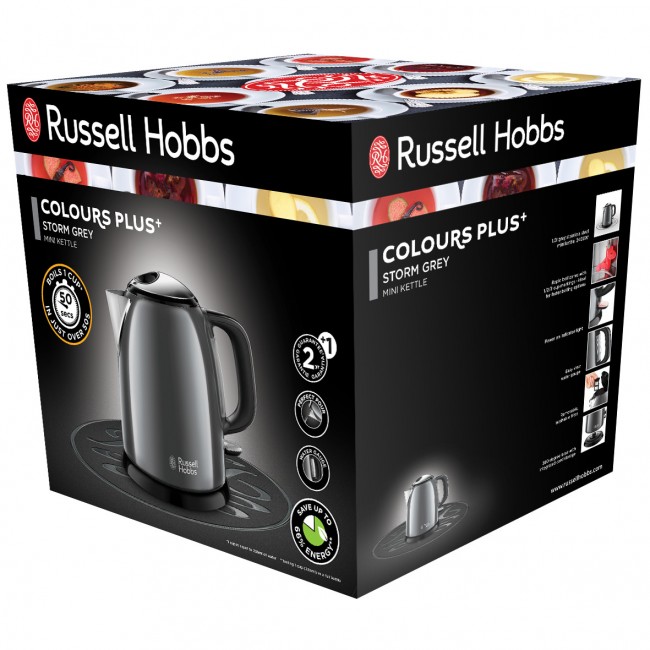 Russell Hobbs Colours Plus Mini Gray 24993-70