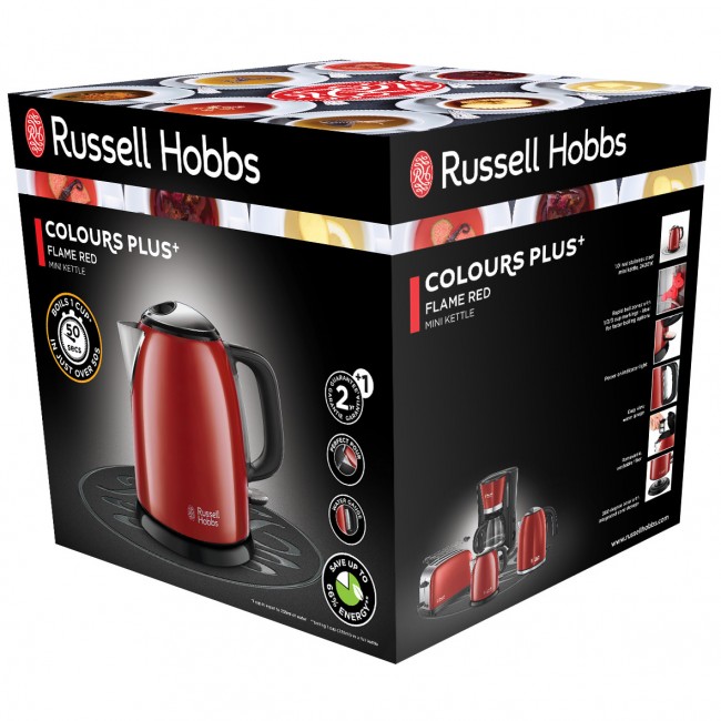 Russell Hobbs Colours Plus Mini Red 24992-70