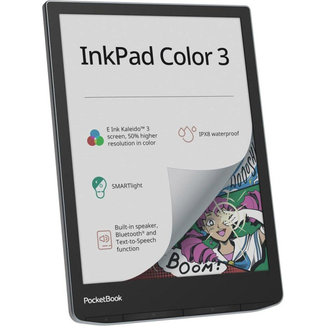 Електронна книга PocketBook 743K InkPad Color 3, Stormy Sea (PB743K3-1-CIS)