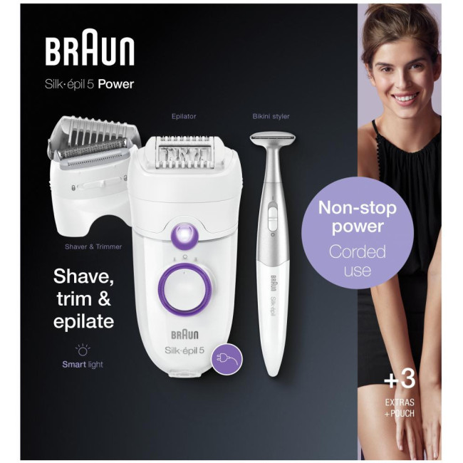 Эпилятор Braun Silk-epil 5 SE 5-825P