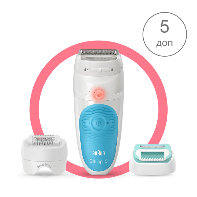 Епілятор Braun Silk-epil 5 SensoSmart SES 5/610