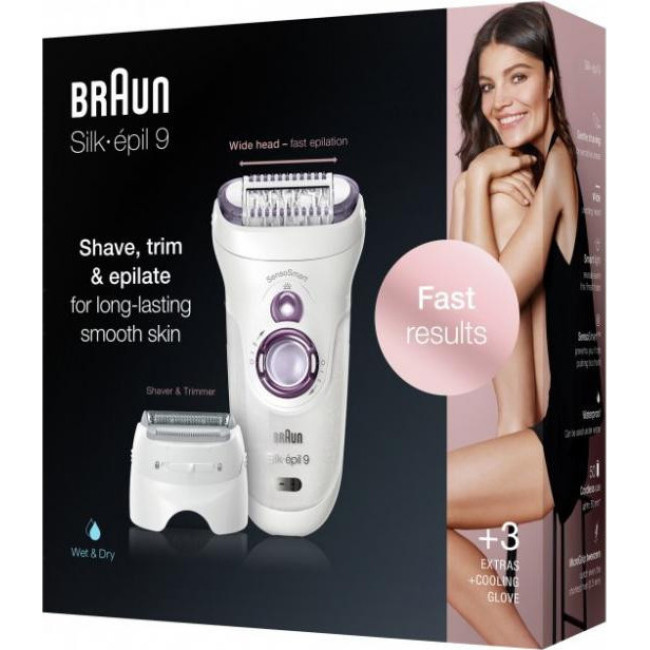 Эпилятор Braun Silk-epil 9 SensoSmart SES 9/710