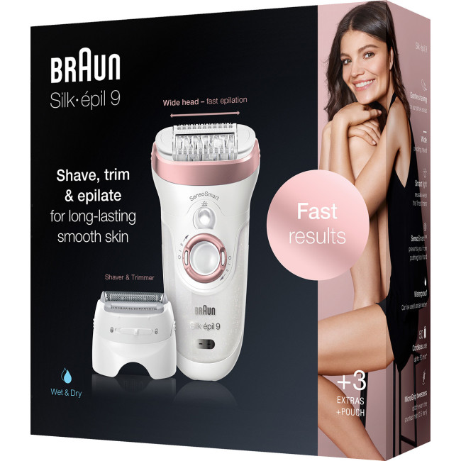 Эпилятор Braun Silk-epil 9 SensoSmart SES 9/720