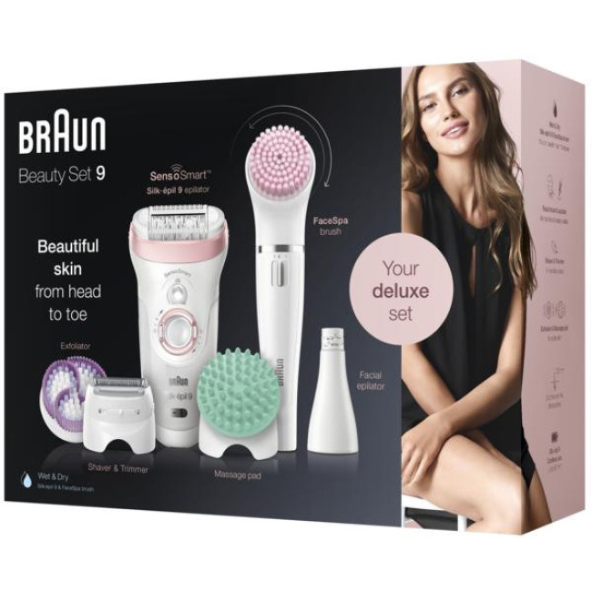 Эпилятор Braun Silk-epil 9 SkinSpa SensoSmart SES 9/995 BS