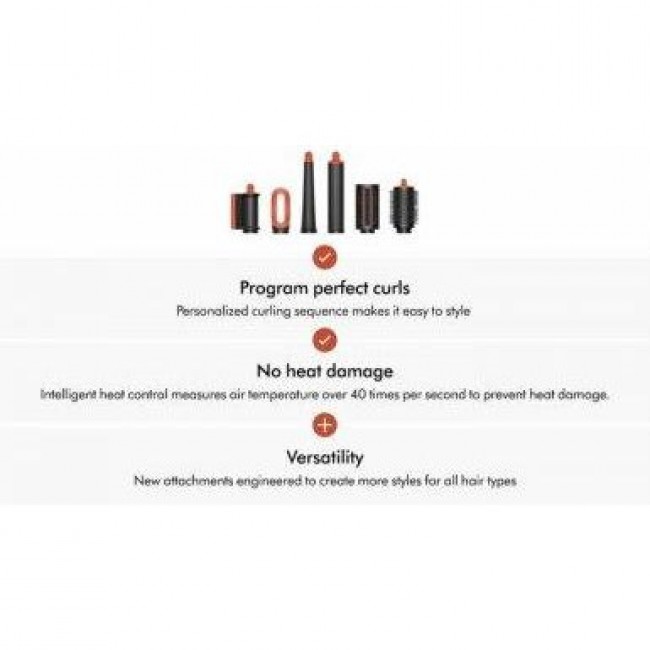 Dyson Airwrap i.d. HS08 Multi-Styler and Dryer Straight to Wavy - Red Velvet/Gold (596926-01)