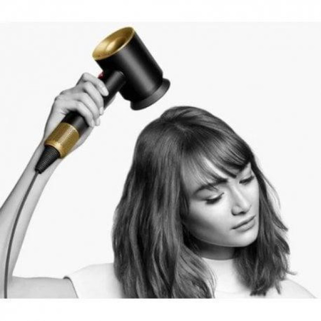 Фен Dyson HD07 Supersonic Onyx Black/Gold (534017-01)
