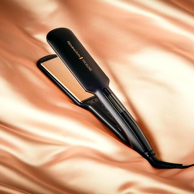 Remington PROluxe Midnight Wide Plate Straightener S9150B