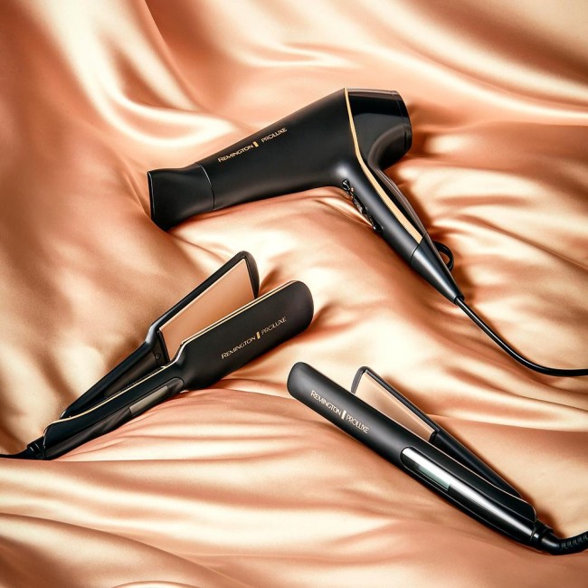 Remington PROluxe Midnight Wide Plate Straightener S9150B