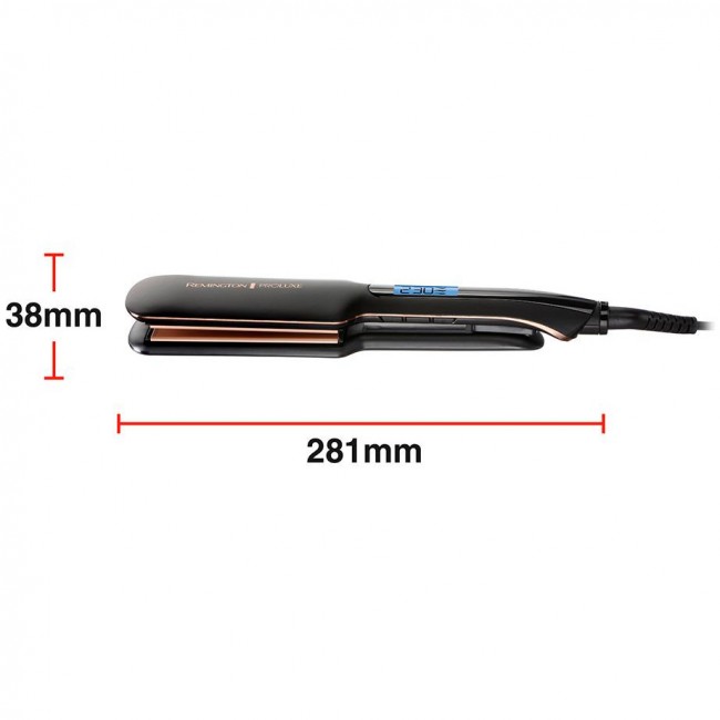 Remington PROluxe Midnight Wide Plate Straightener S9150B