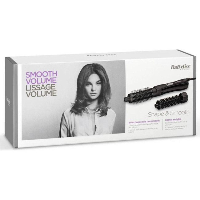 Фен-щетка для волос BaByliss SHAPE & SMOOTH AS82E