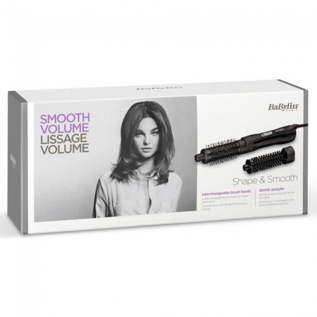 Фен-щітка для волосся BaByliss SHAPE & SMOOTH AS82E