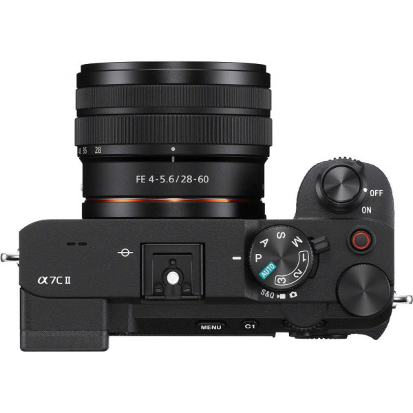 Беззеркальный фотоаппарат Sony Alpha A7C II kit (28-60mm) Black (ILCE7CM2LB)