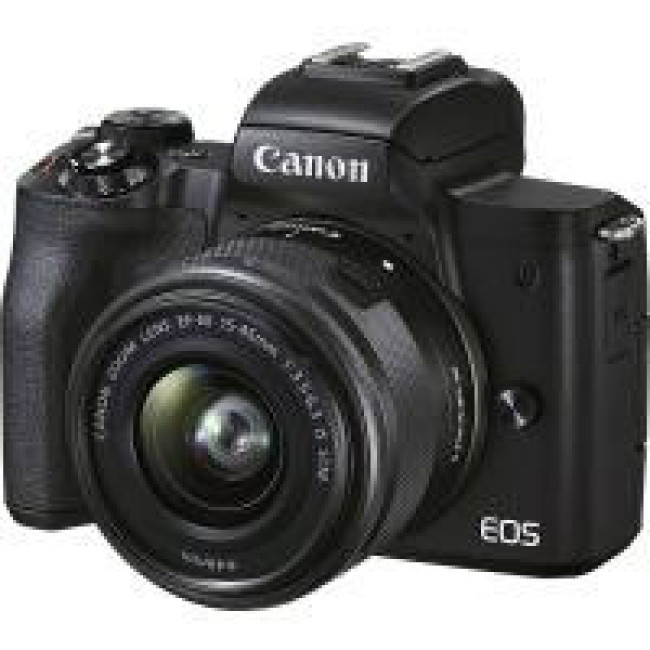 Фотокамера Canon EOS M50 Mark II kit (15-45mm) IS STM Black (4728C043)