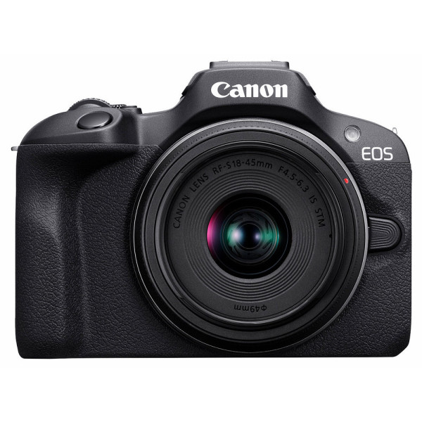 Беззеркальный фотоаппарат Canon EOS R100 kit 18-45mm + 55-210mm IS STM (6052C036)