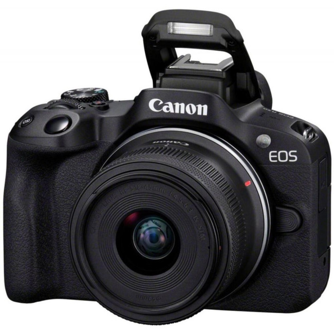 Фотокамера Canon EOS R50 kit RF-S 18-45mm IS STM Black (5811C033)