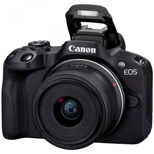 Фотокамера Canon EOS R50 kit RF-S 18-45mm IS STM Black (5811C033)