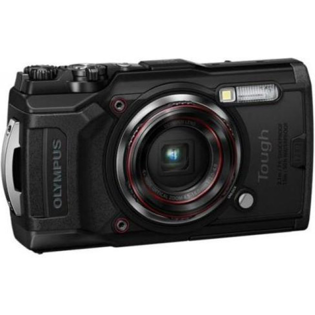 Компактный фотоаппарат Olympus TG-6 Black (V104210BE000)