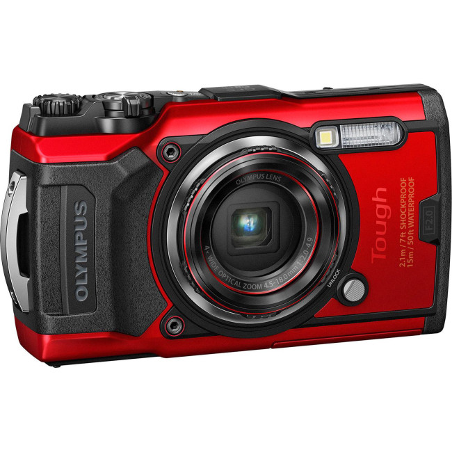 Компактный фотоаппарат Olympus TG-6 Red (V104210RE000)