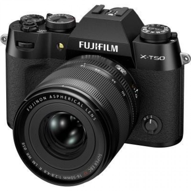 Фотоаппарат Fujifilm X-T50 kit 16-50mm f/2,8-4,8R LM WR Black (16828478)