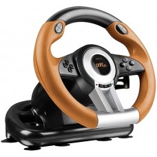 Speed-Link DRIFT O.Z. Racing Wheel PC, black-orange (SL-6695-BKOR-01)