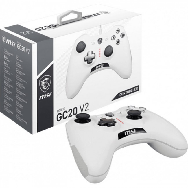 MSI Force GC20 V2 White (S10-04G0020-EC4)