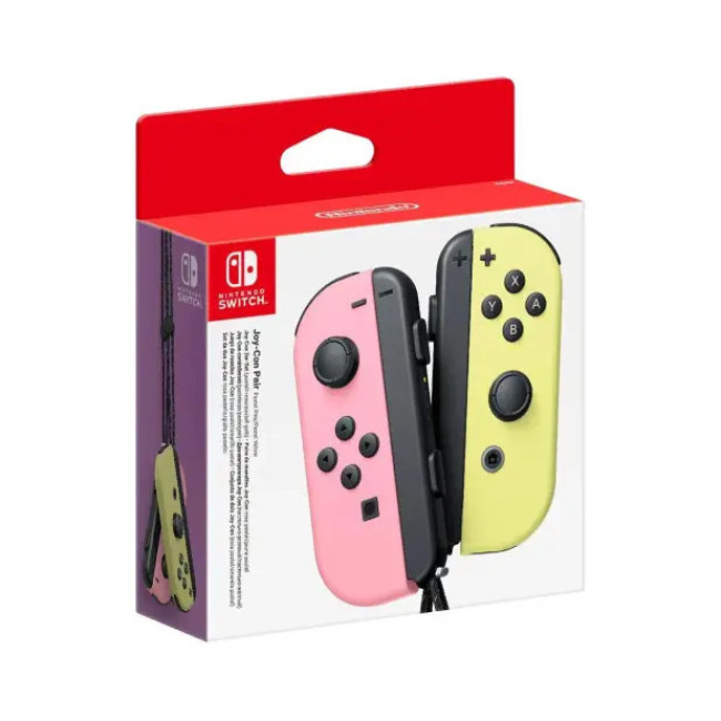 Nintendo Joy-Con Controller Pastel Pink/Pastel Yellow (45496431686)