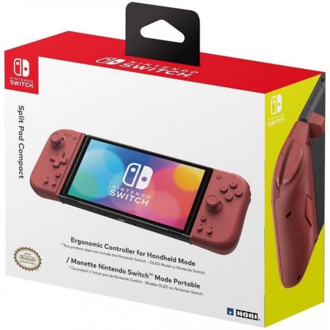 Hori Split Pad Compact for Nintendo Switch Apricot Red (NSW-398U)