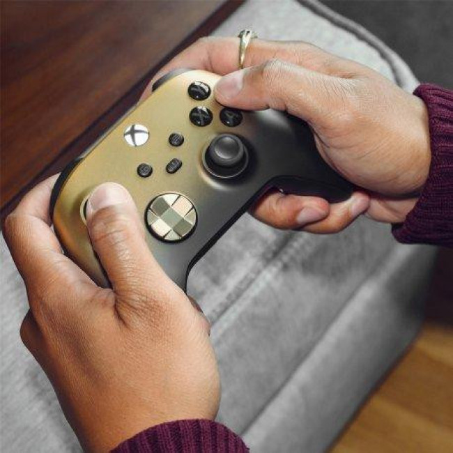 Microsoft Xbox Series X | S Wireless Controller Gold Shadow Special Edition (QAU-00121)