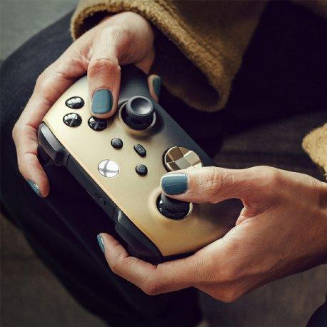 Microsoft Xbox Series X | S Wireless Controller Gold Shadow Special Edition (QAU-00121)