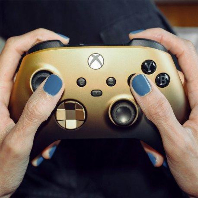 Microsoft Xbox Series X | S Wireless Controller Gold Shadow Special Edition (QAU-00121)