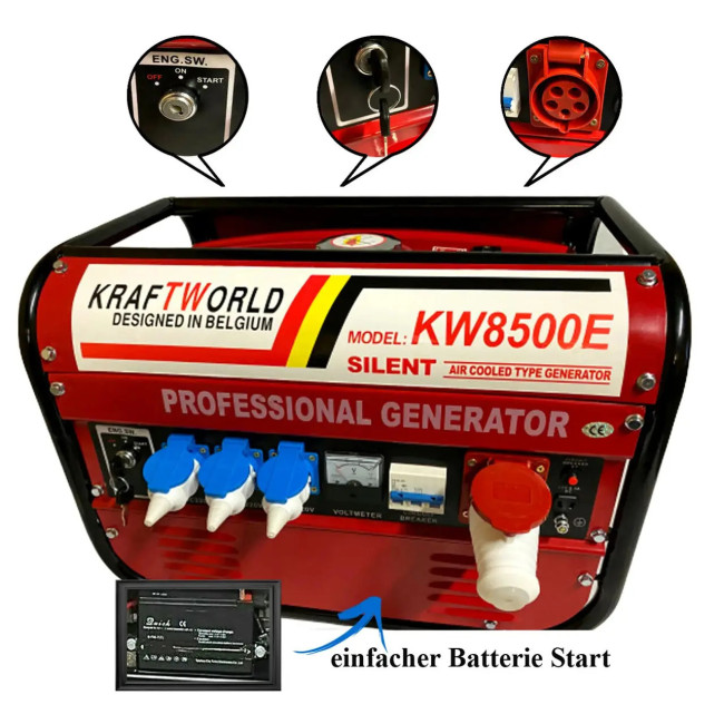 KrafTWorld KW8500E