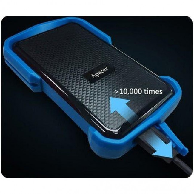 Внешний жесткий диск Apacer AC631 1 TB USB 3.1 Blue (AP1TBAC631U-1)