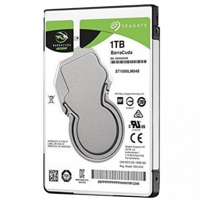 Seagate BarraCuda 2,5" (ST1000LM048)