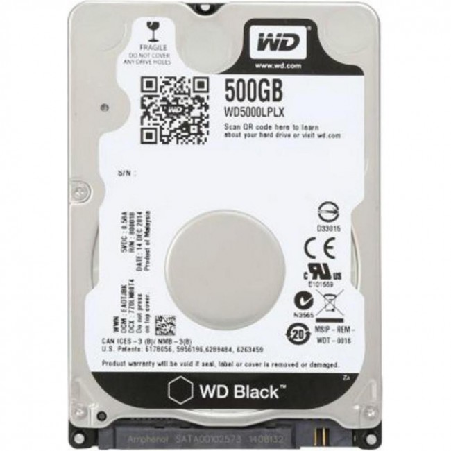WD Black 2.5" WD5000LPLX